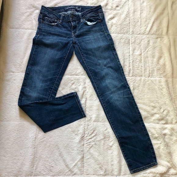 American Eagle stretch 4 short straight-leg jeans - Picture 5 of 5